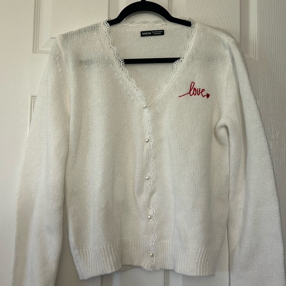 Cardigan Style Sweater